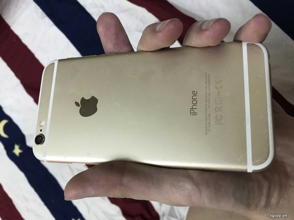 HCM - Bán Iphone 6 - 16gb, Gold, World - 5t1 - 1