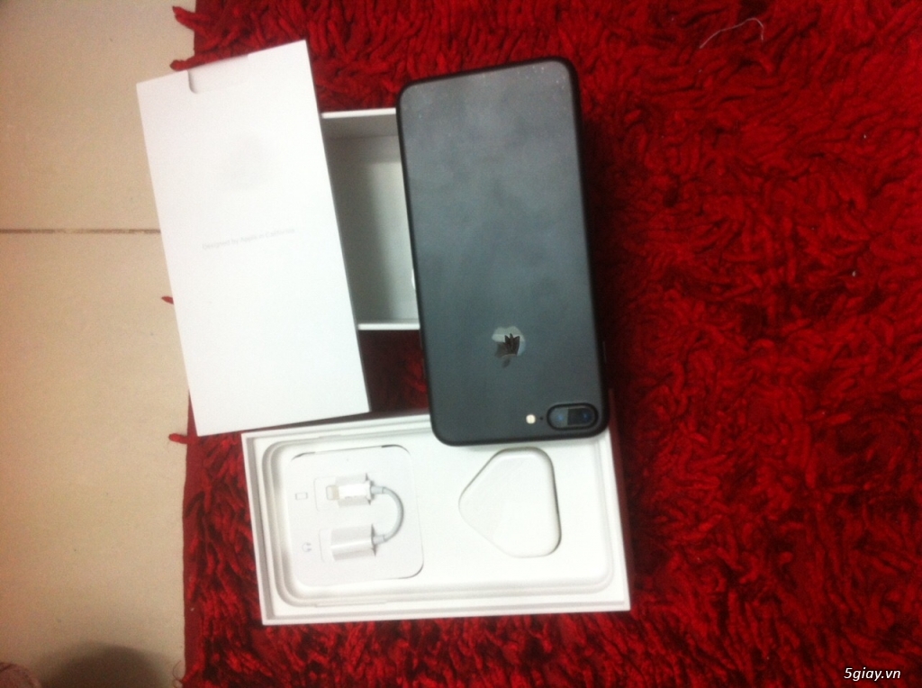 Iphone 7plus đen 32gb fullbox zin all(đã qua sử dụng)