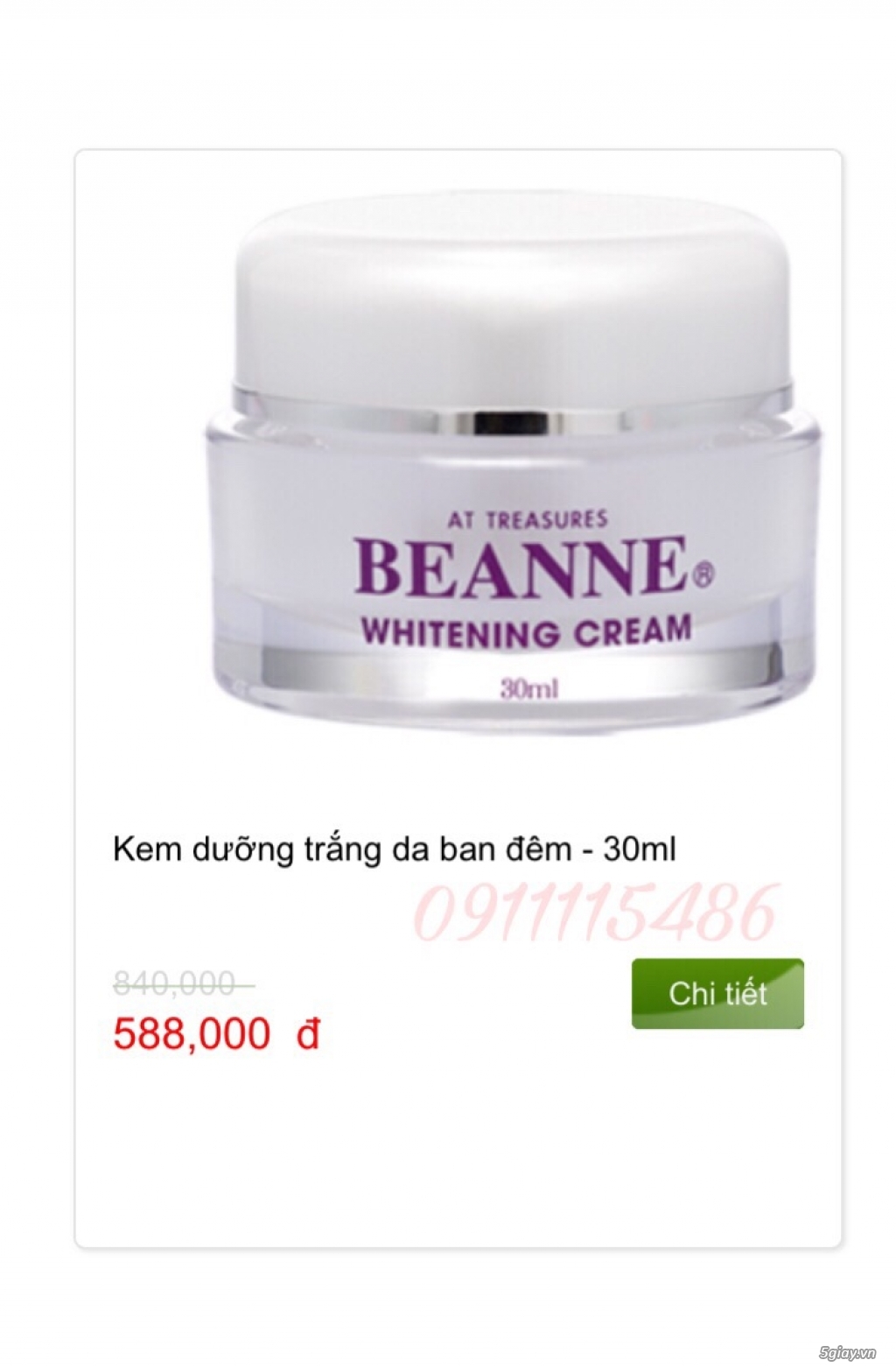 Kem Cây Kèn Beanne Cosmectis Chính Hãng gọi ngay 0911115486 để nhận KM - 28