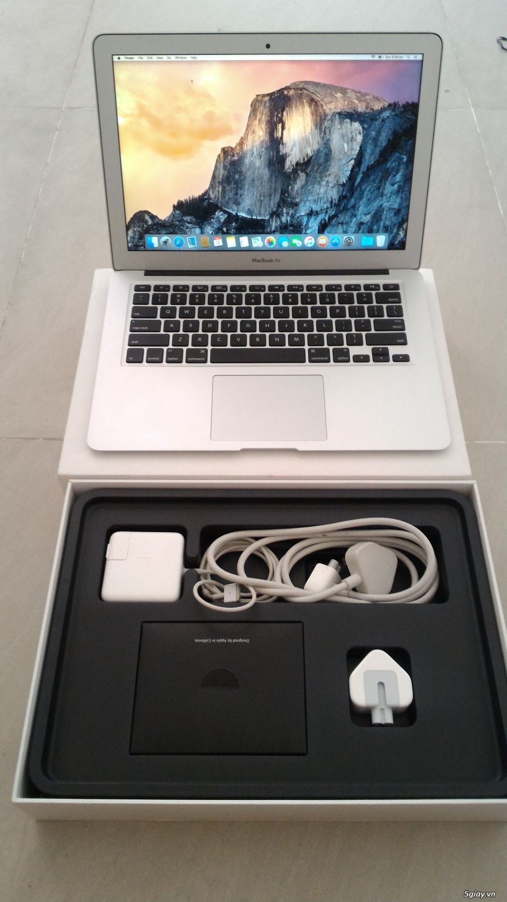 Macbook air 13 2015 i5 1.6GHz, 4GB, SSD 128GB, 13.3 HD+, box, giá rẻ! - 4