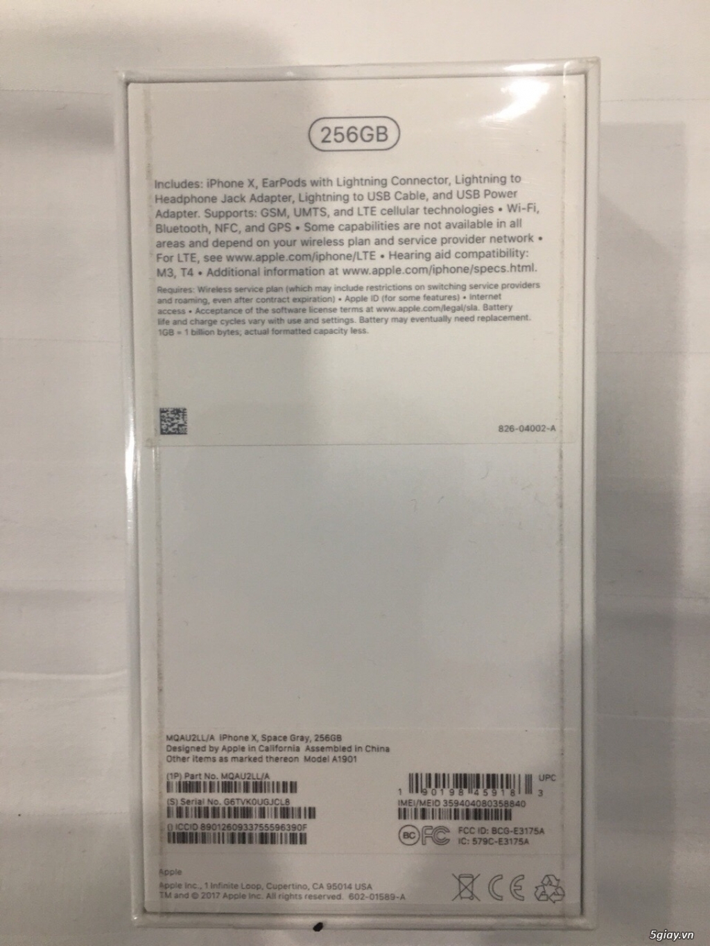 Iphone X 256gb Grey LL - 2