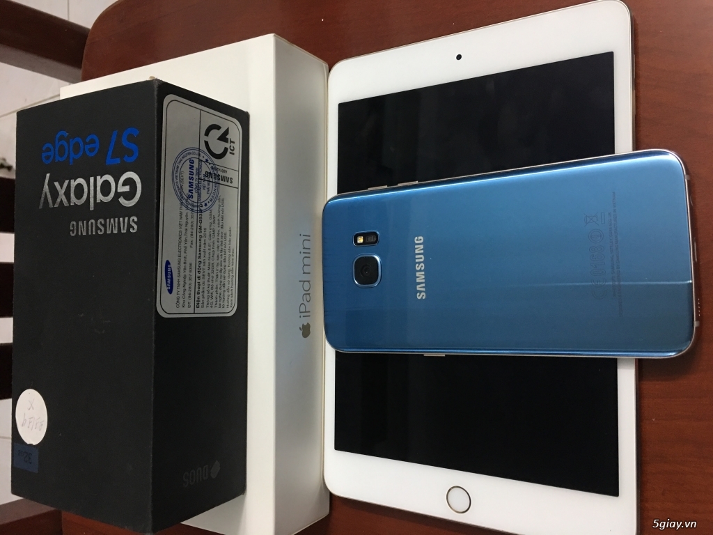 Bán máy SamSung S7 Edge 32G Blue Coral Hàng chính hãng VN Giá: 7.3tr - 2