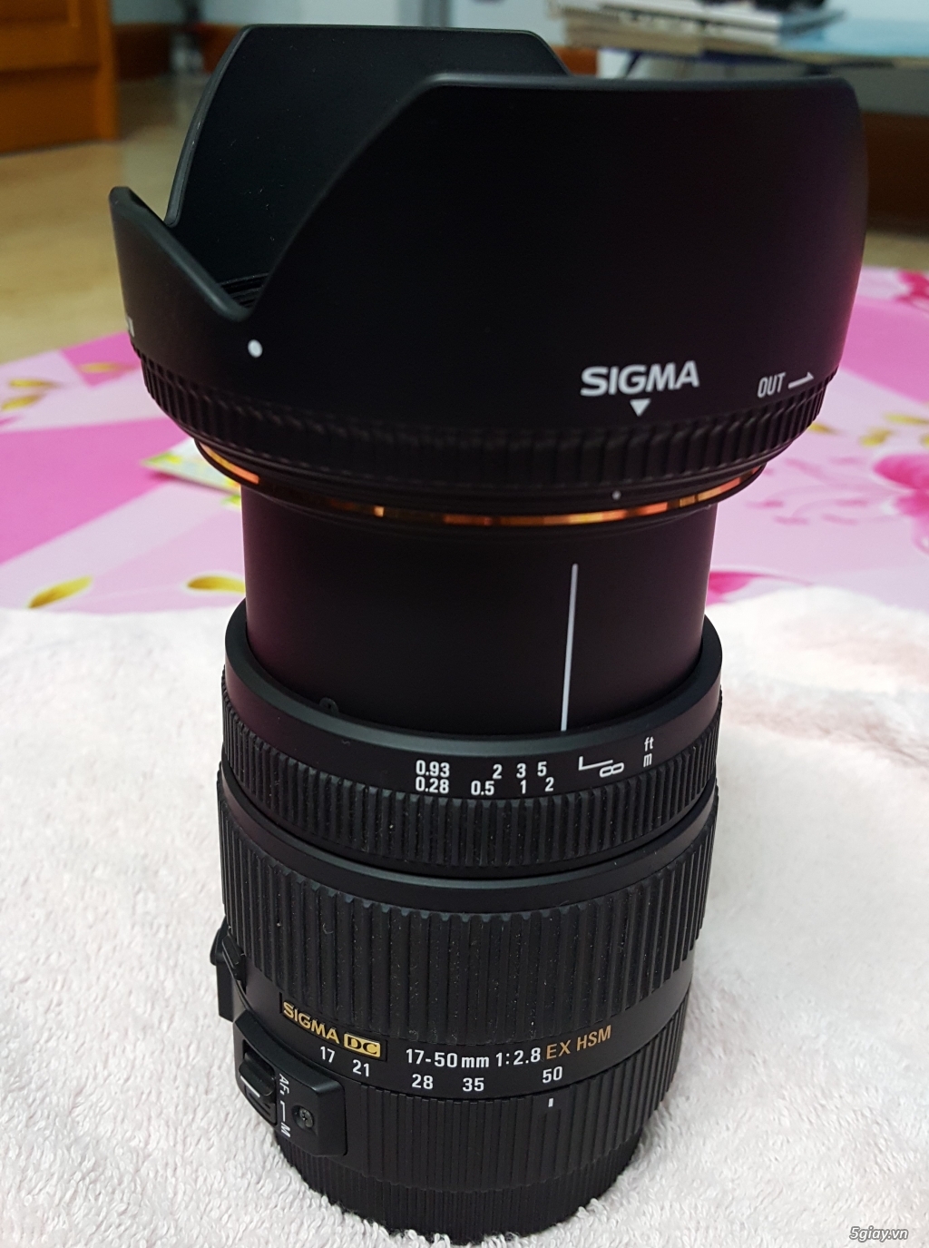 Lens Sigma 17-50 f/2.8 EX DC HSM OS for Canon like new giá tốt