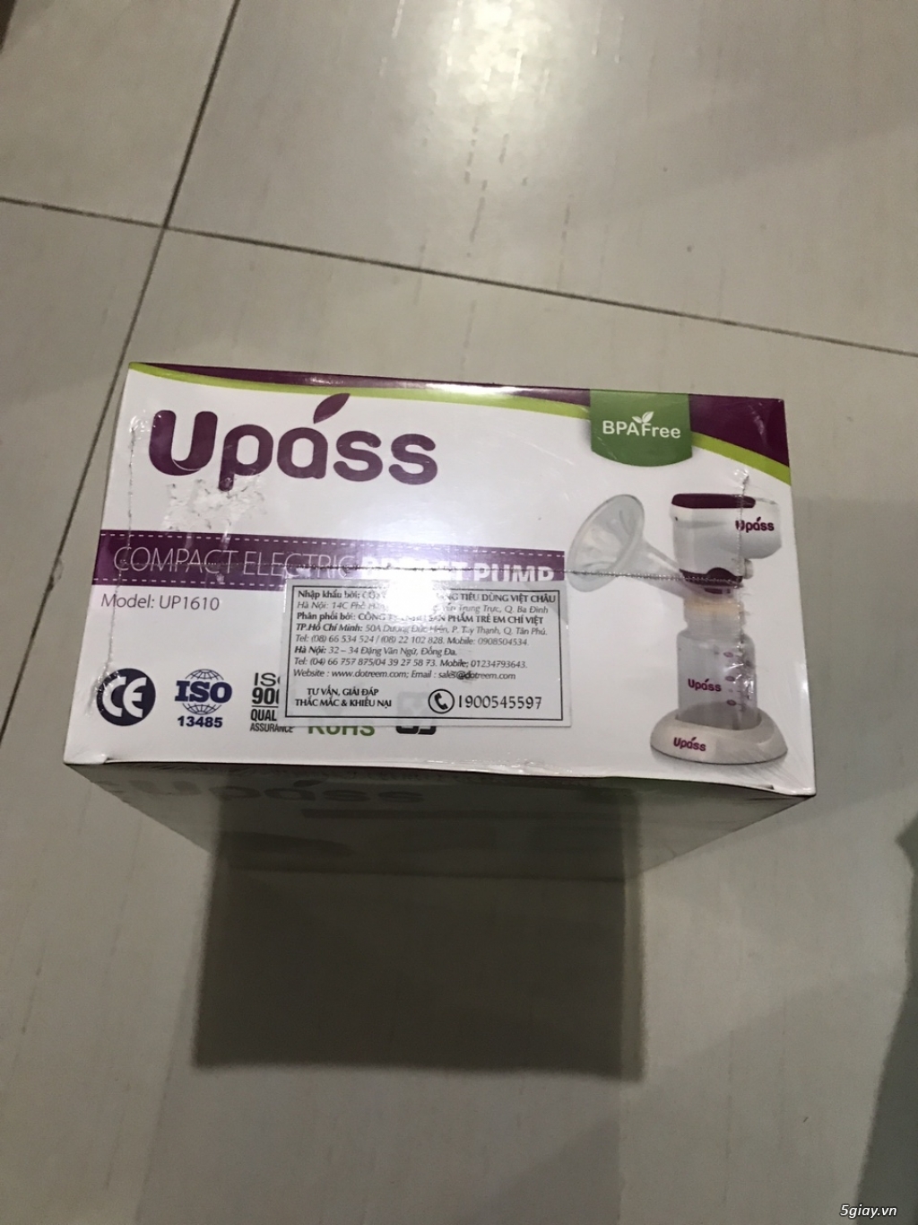 Thanh lý máy hút sữa cầm tay Upass - 2