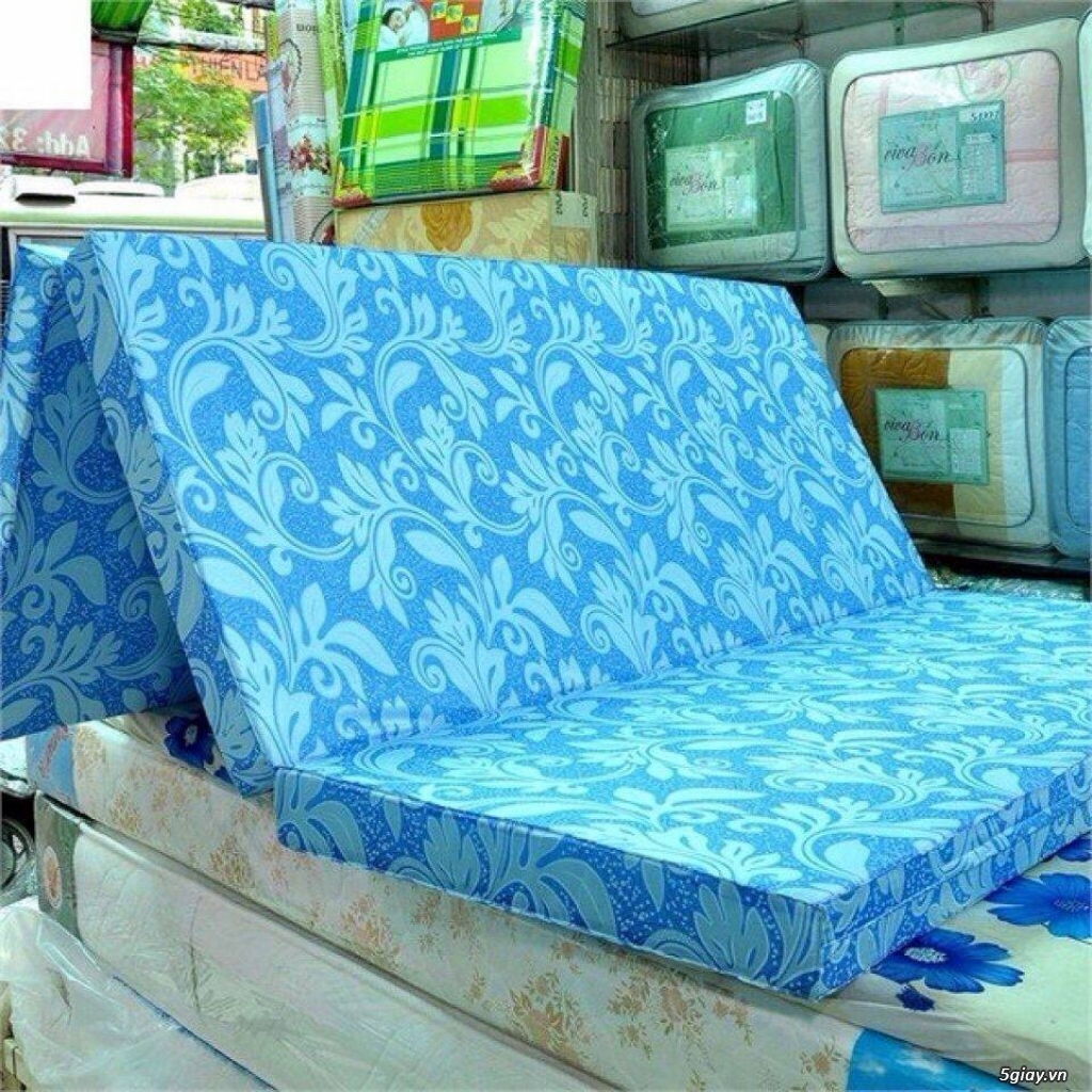 Nệm bông ép korea hàn quốc gấp 3 bảo hành 5 năm mới - 7