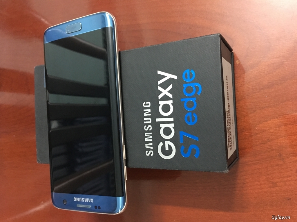 Bán máy SamSung S7 Edge 32G Blue Coral Hàng chính hãng VN Giá: 7.3tr - 4