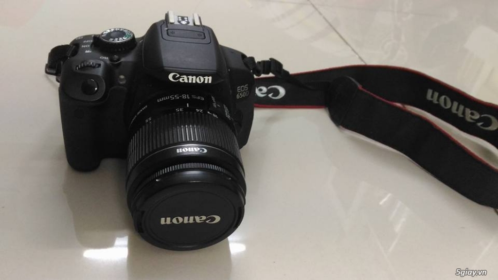 Ko chuyên, cần tiền bán DSLR Canon 650D ít sử dụng, leng keng, giá tốt - 1