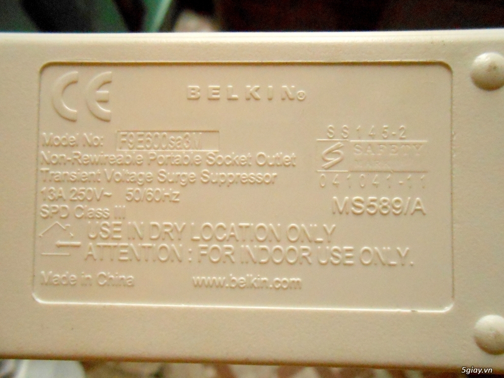 Ổ Cắm Điện Xách Tay Từ EU - 1