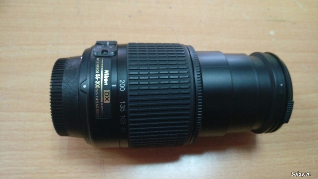 Canon D5200 mới 99,9% đi kèm lens NIKKOR 18-55 và lens NIKKOR 55-200.. - 7