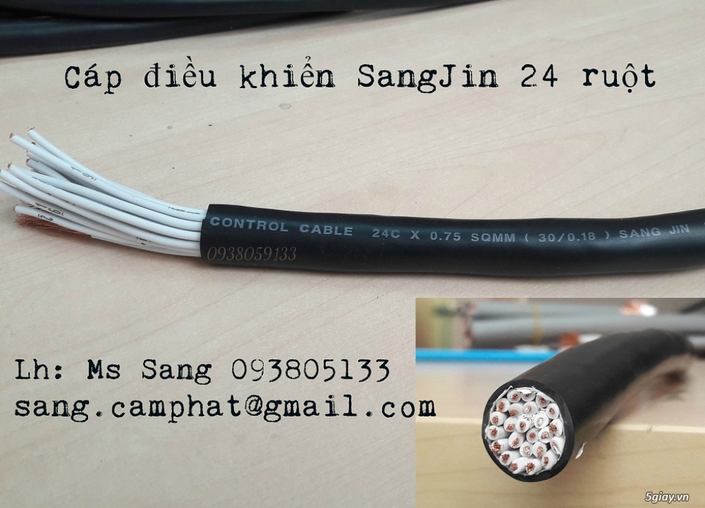 Cáp điều khiển Hàn Quốc - MỚI 100% - 4