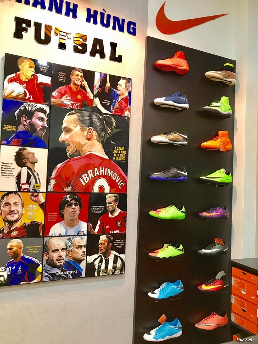 Giày Futsal + Cỏ nhân tạo Nike Chính Hãng 100% (Nike Football Shoes) - 47