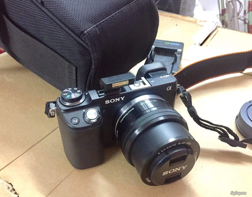 Bộ Sony Nex 6 lens 16-50mm OSS full box kèm túi thẻ - 2