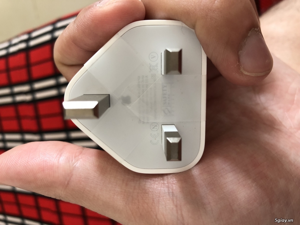 Củ sạc iPhone X 3 chân (bóc máy)