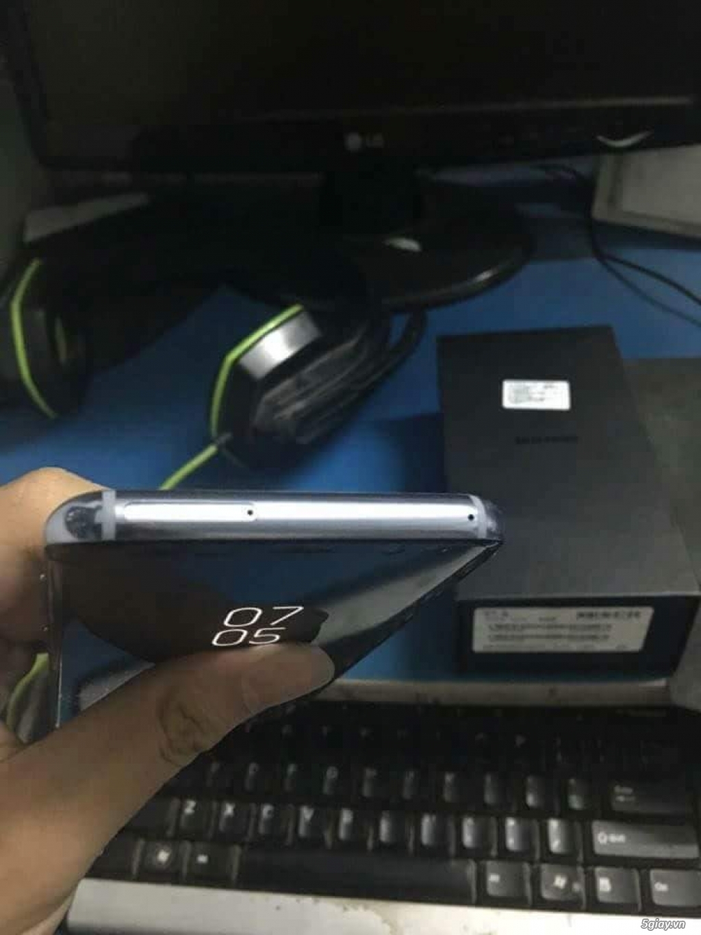 Bán S8plus Orchid Gray fullbox 99% - 2