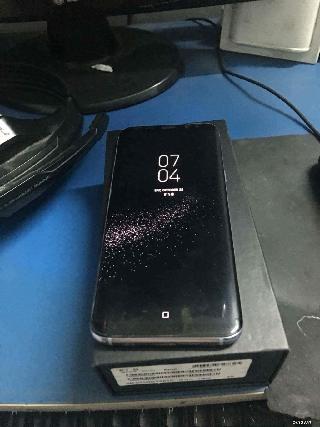 Bán S8plus Orchid Gray fullbox 99% - 3