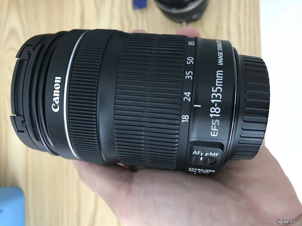 Canon EOS 70D Kit 18-135IS STM &Macro EF-S60mm Xách tay giá rẻ - 1