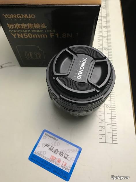 Ống kính Yongnuo 50mm f/1.8 cho Nikon - 1