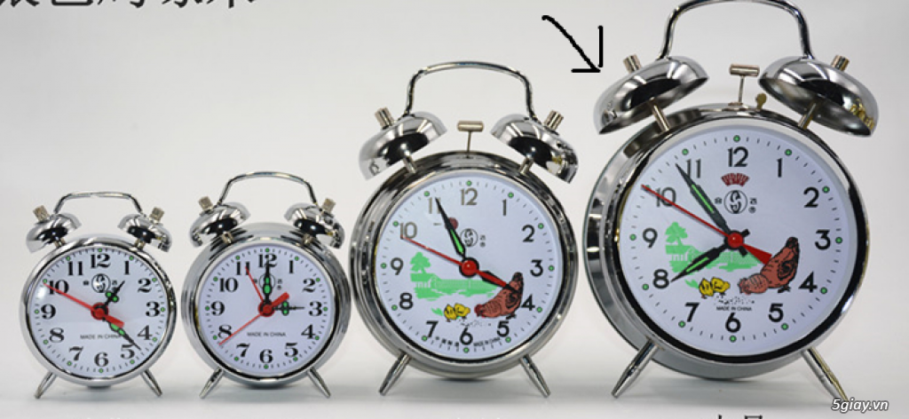bán đồng hồ cổ điển dùng cót chất liệu kim loại - 1