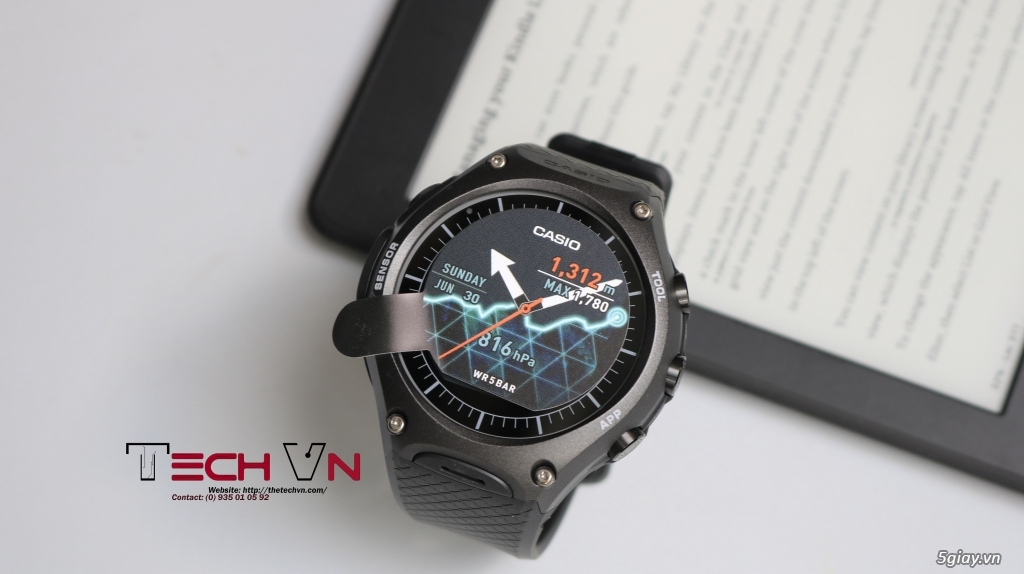 [TECHVN] Đồng hồ THÔNG MINH CASIO WSD-F10 NEW