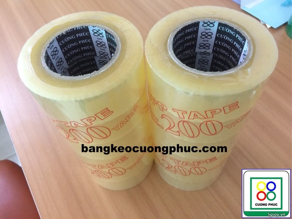 Băng Keo Trong - Đục 200 Yard - Siêu Dính Đủ Yard Giá sỉ - 1
