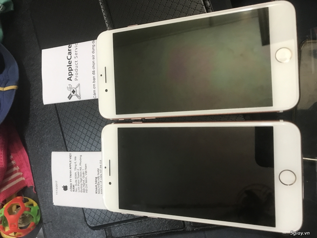 Bán 7 plus 32G hồng trả bảo hành - 1