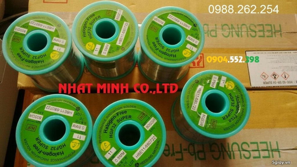 cuộn chì hàn electroloy 63/37 - 6