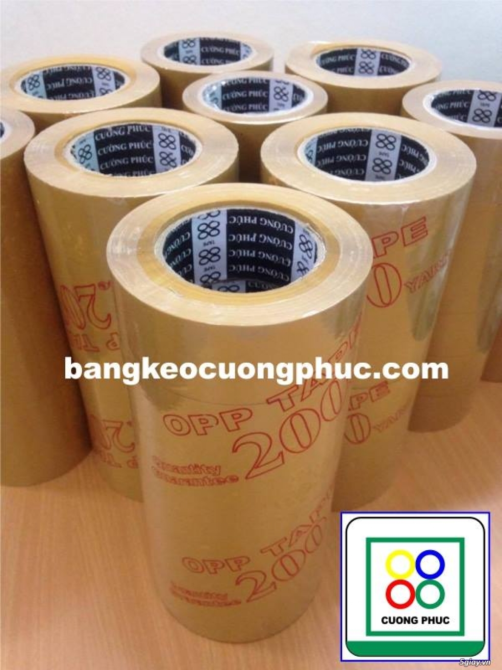 Băng Keo Trong - Đục 200 Yard - Siêu Dính Đủ Yard Giá sỉ