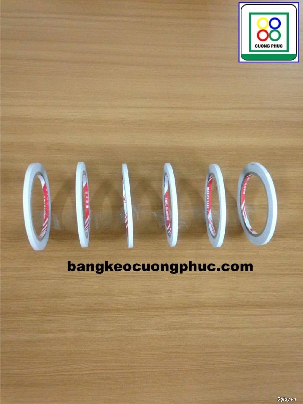 Băng Keo 2 Mặt loại 0.5cm và 2cm Siêu Dính