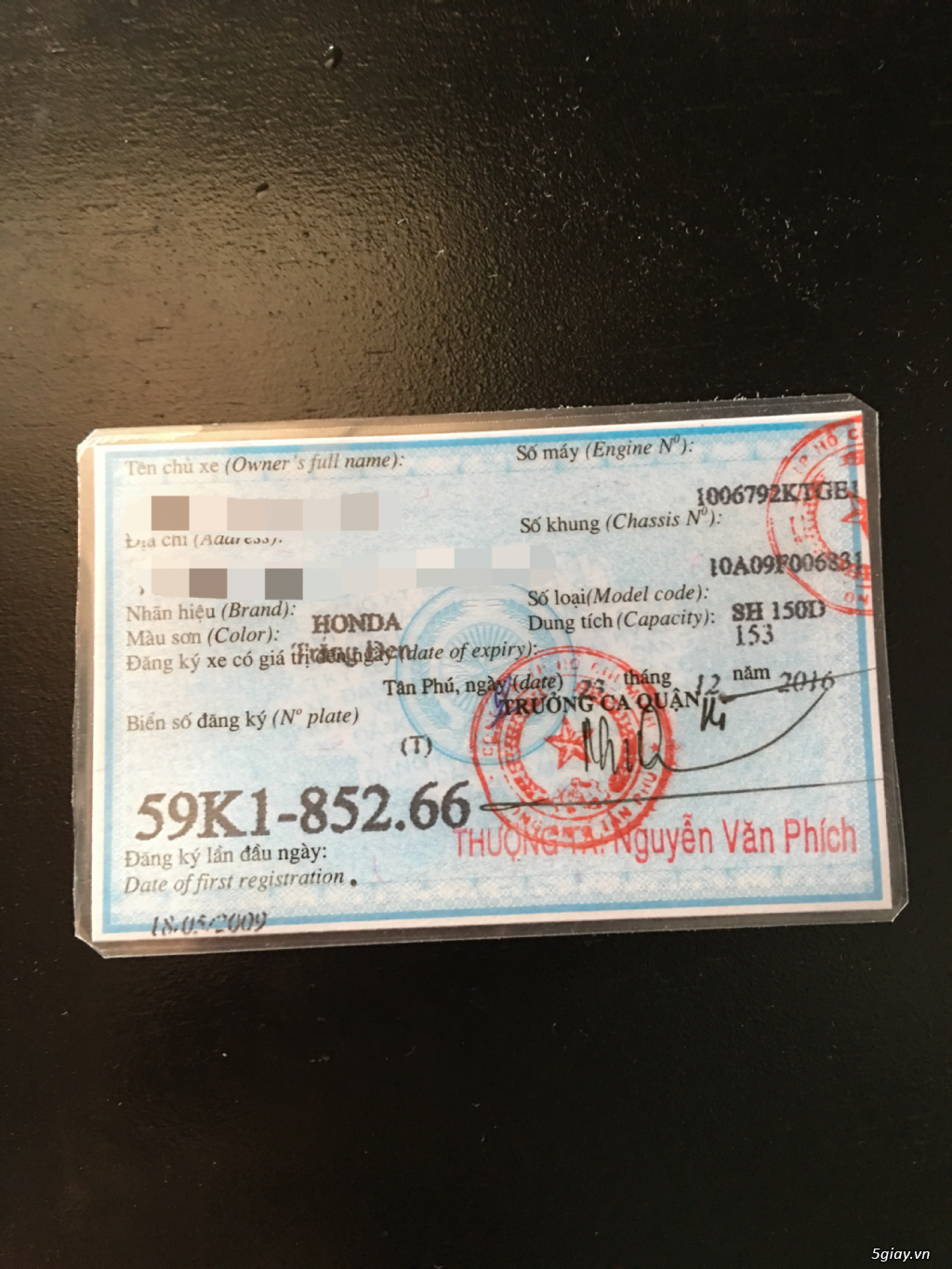 Sh 150i Nhập Ý 2009 - 4