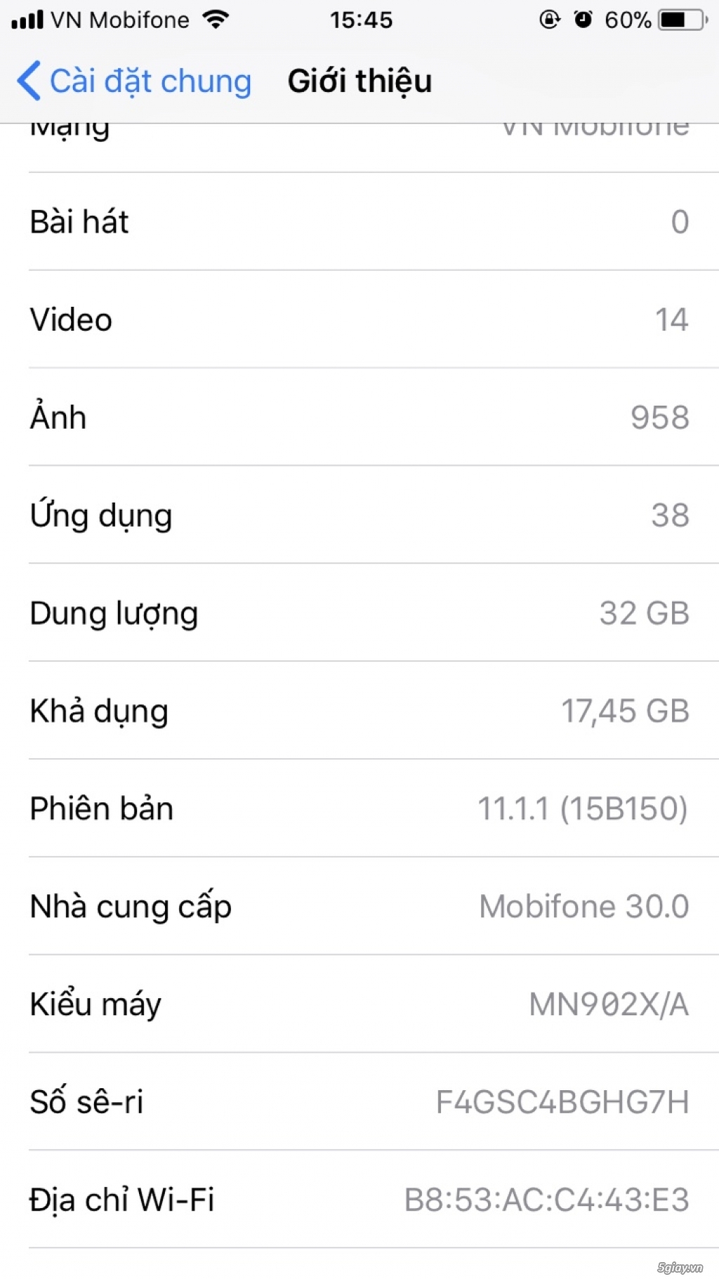 Iphone 7 32Gb Gold ngoại hình 98% - fullbox - 10tr5 - còn bh Apple