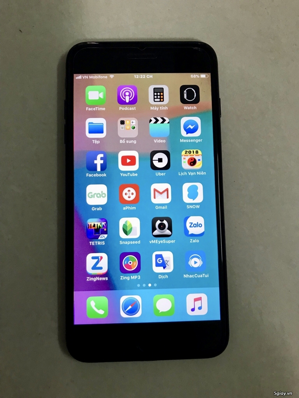 Iphone 7plus Za/p 128gb fullbox zin all
