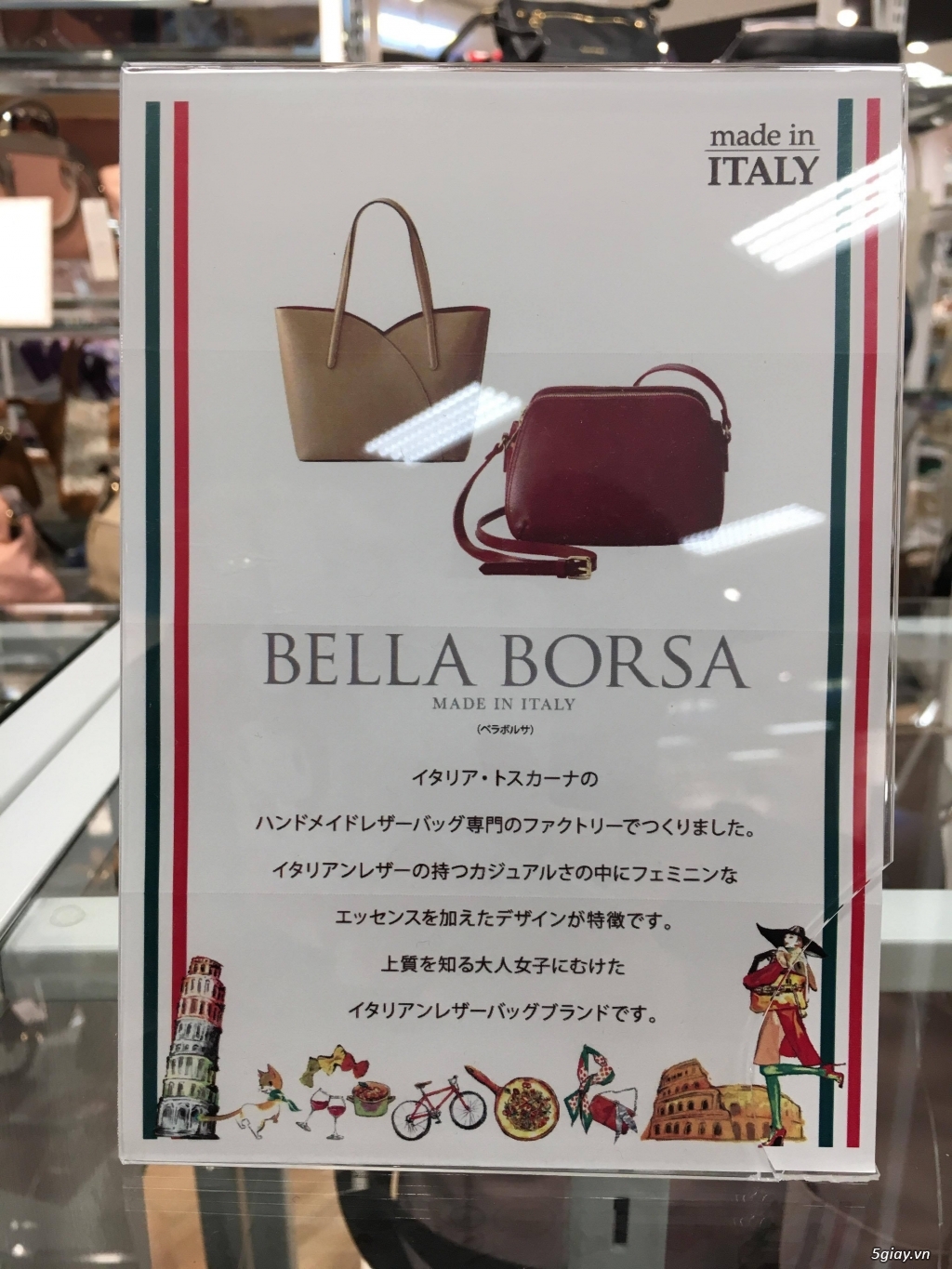 Bán túi xách Bella Borsa hiệu của Ý - 6