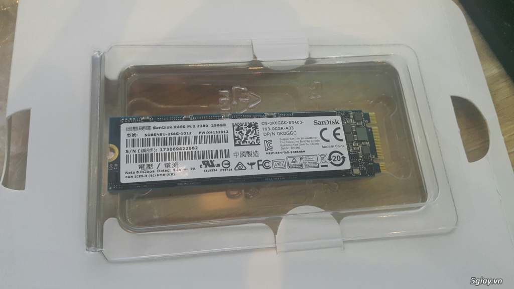 Cần bán : Ổ cứng SSD M2 256GB dành cho Laptop - 1