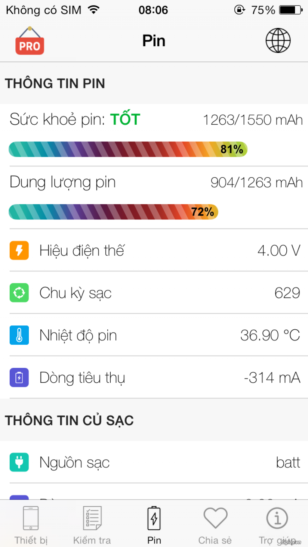 Bán iphone 5s zin nguyên 32G màu gold, ios 7.0.2 máy lock Mỹ !