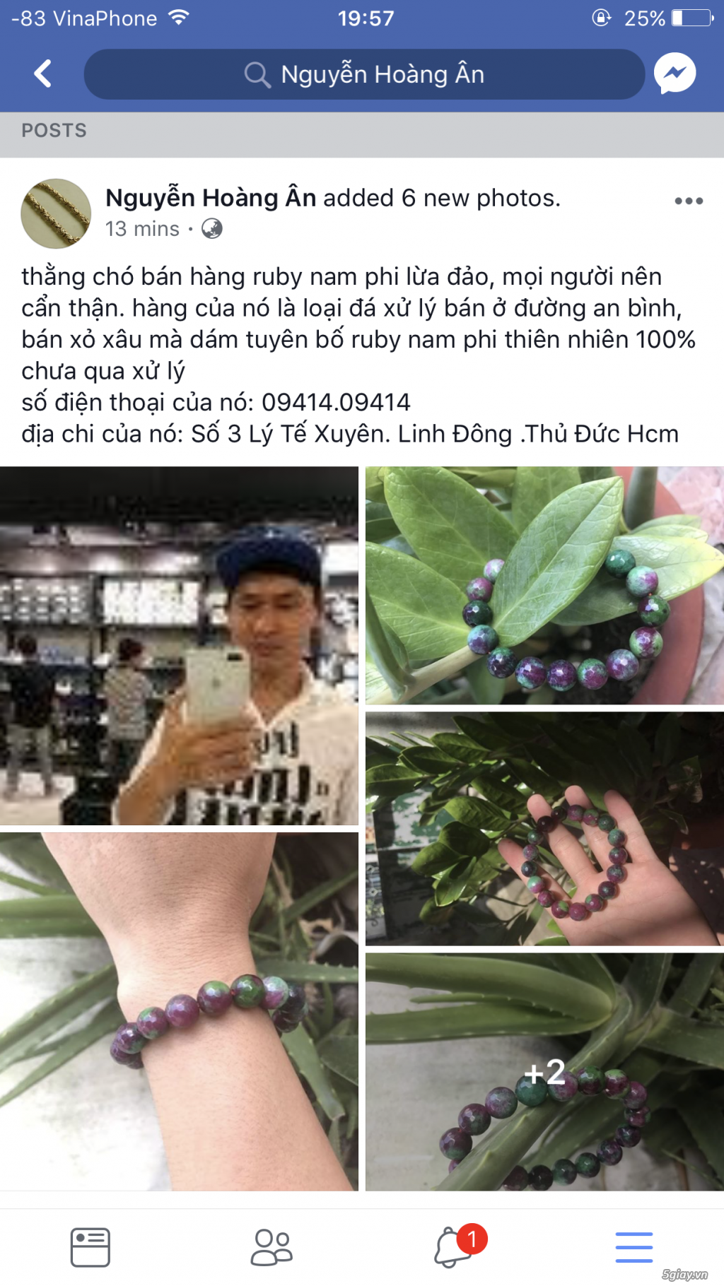 Nhờ BQT xử lý nick KOF - số điện thoại 09414.09414 gây spam trên topic đấu giá - 3