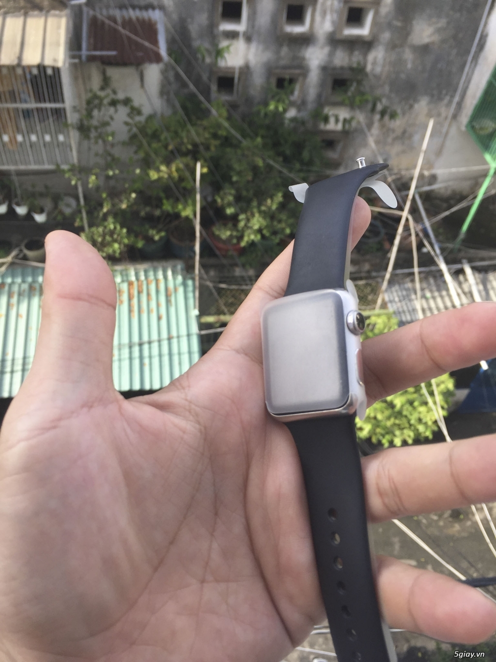 Apple Watch 1 99%, Thép, 38mm, full box, full phụ kiện seal. - 1