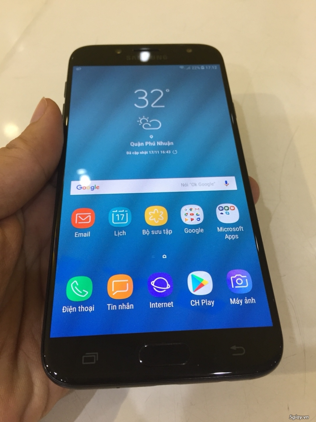 Cần bán Samsung J7 Pro Black, Hãng, BH 11 tháng, đẹp 99,9% - 1