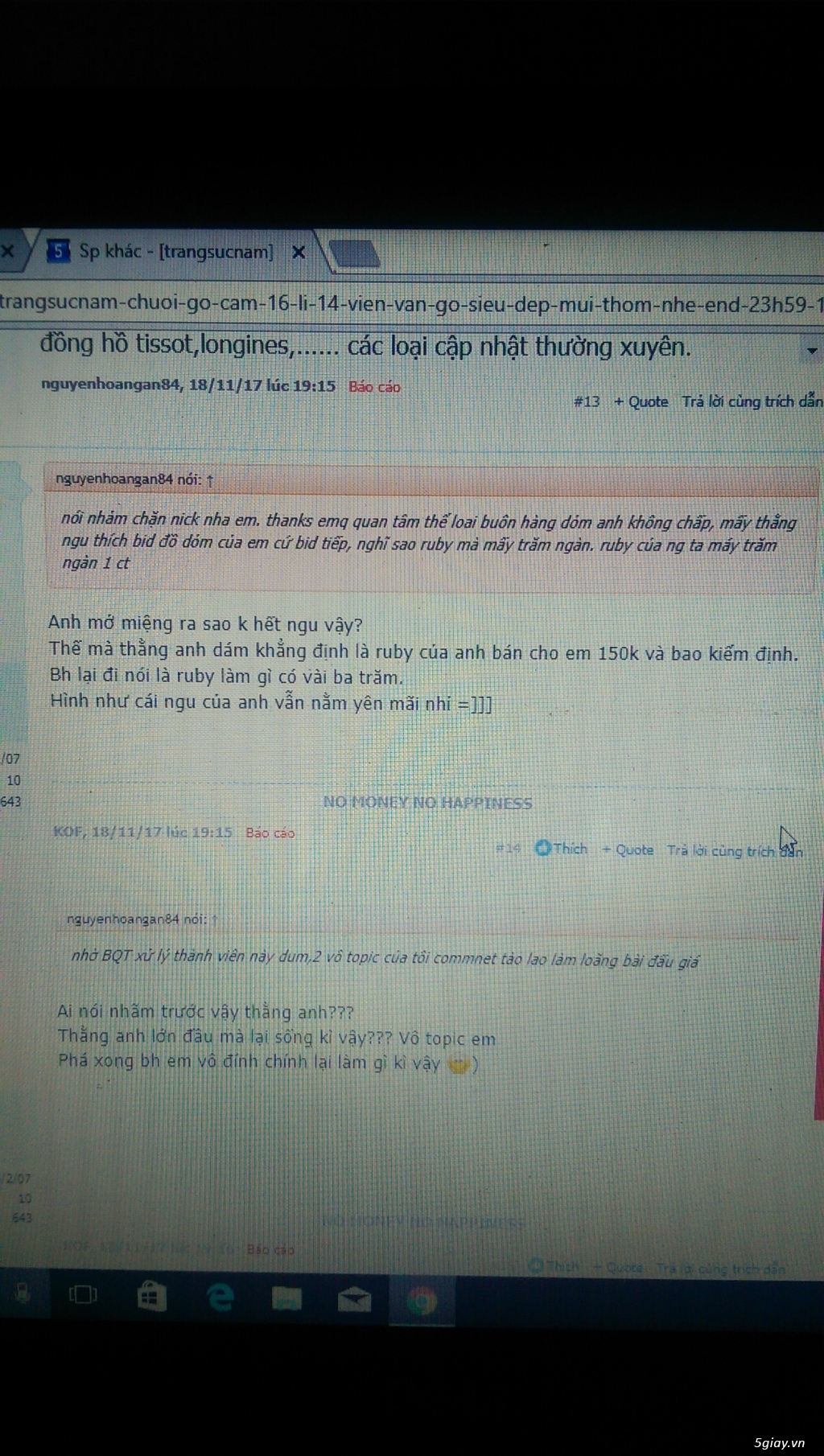 Nhờ BQT xử lý nick KOF - số điện thoại 09414.09414 gây spam trên topic đấu giá - 1