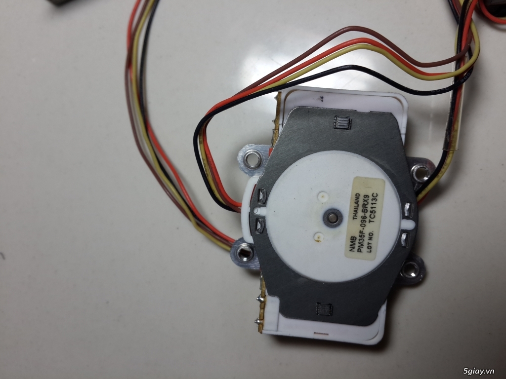 Motor step máy in. Nam châm điện - 4
