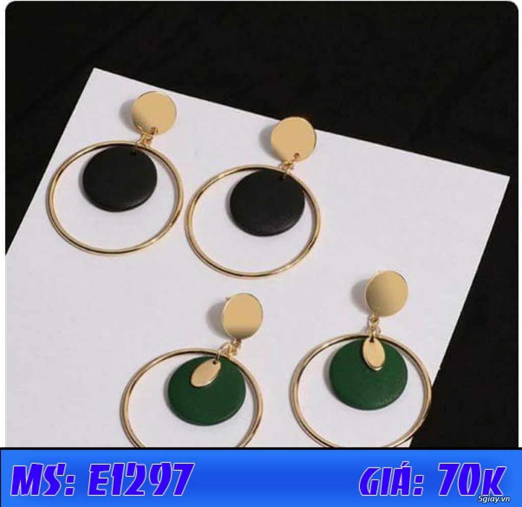 Khuyên tai nữ - Phụ kiện thời trang nữ - 17