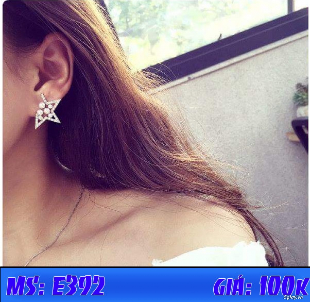Khuyên tai nữ - Phụ kiện thời trang nữ - 9