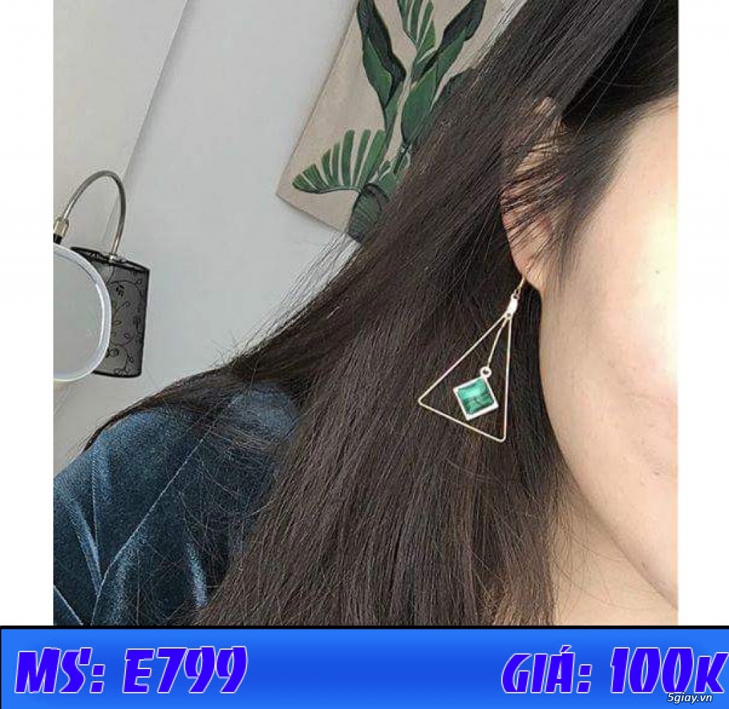 Khuyên tai nữ - Phụ kiện thời trang nữ - 12
