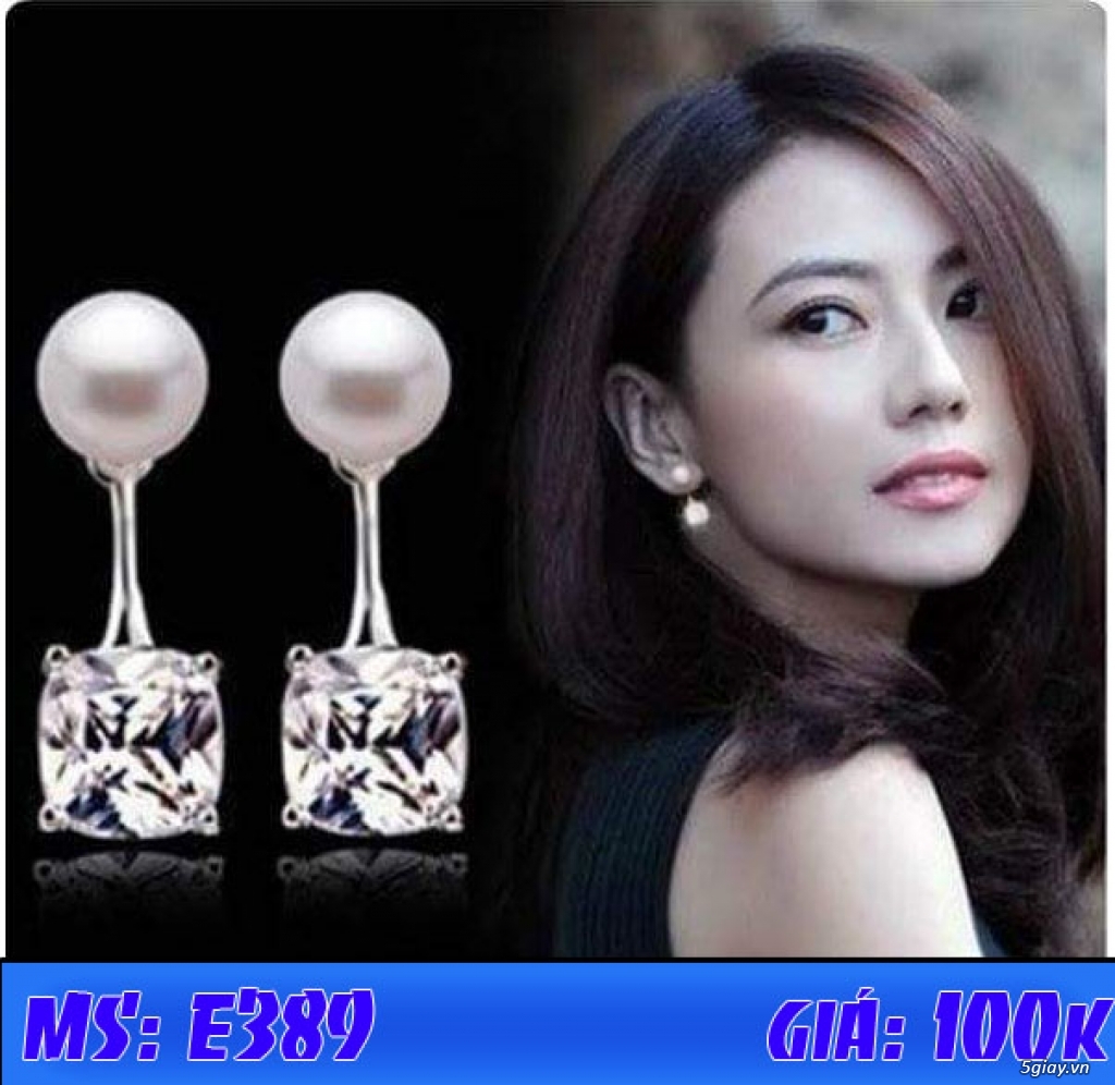 Khuyên tai nữ - Phụ kiện thời trang nữ - 2