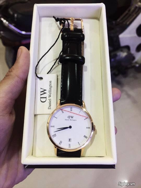 Cần Thanh Lý: Đồng Hồ DW Dapper Nam Kim Xanh 38mm- 1tr4- Full Box 100% - 1