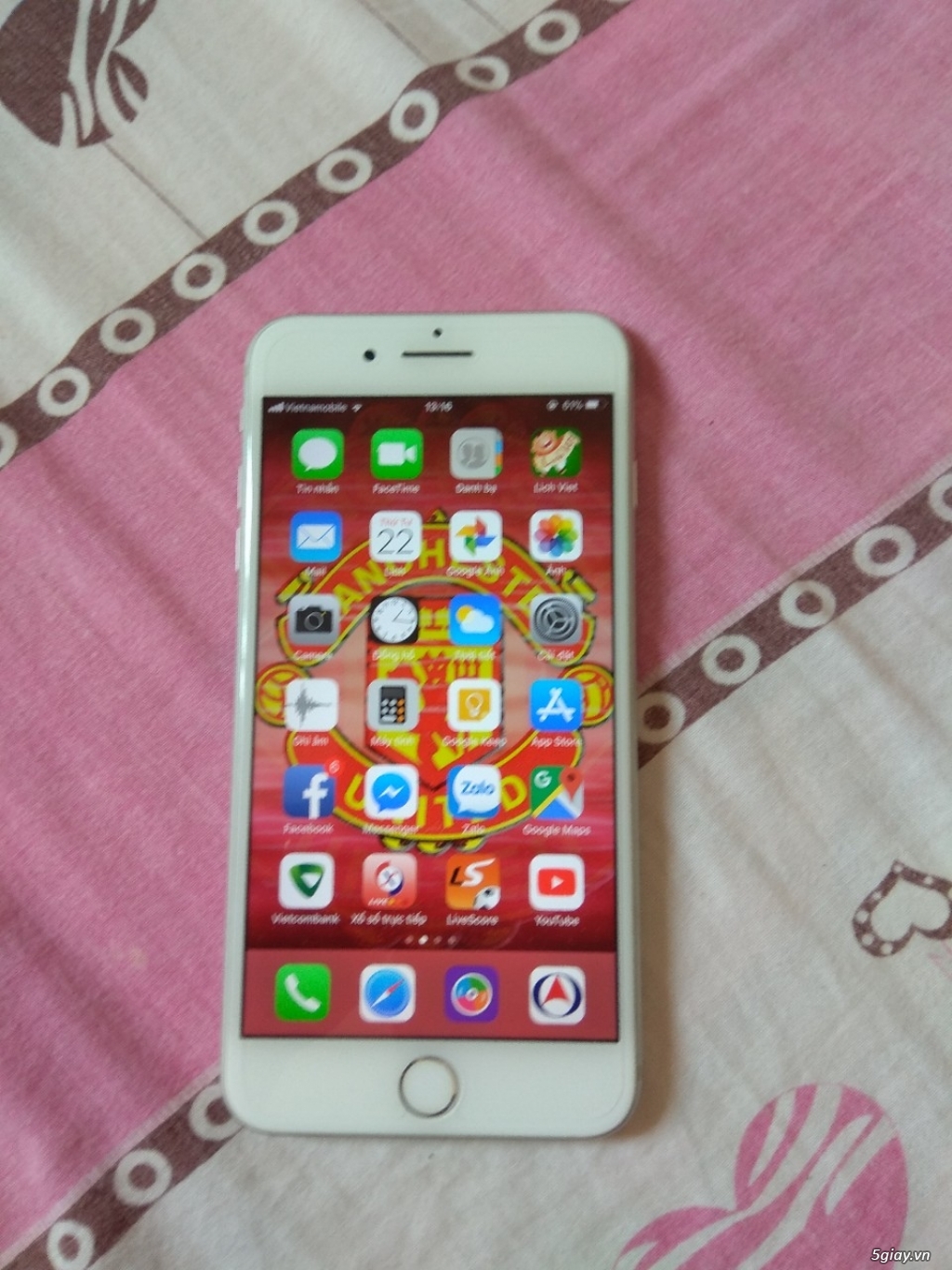 7 plus 128g silver QT fullbox giá siêu tốt. - 3