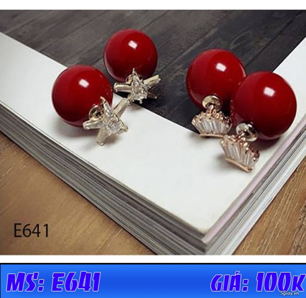Khuyên tai nữ - Phụ kiện thời trang nữ - 11