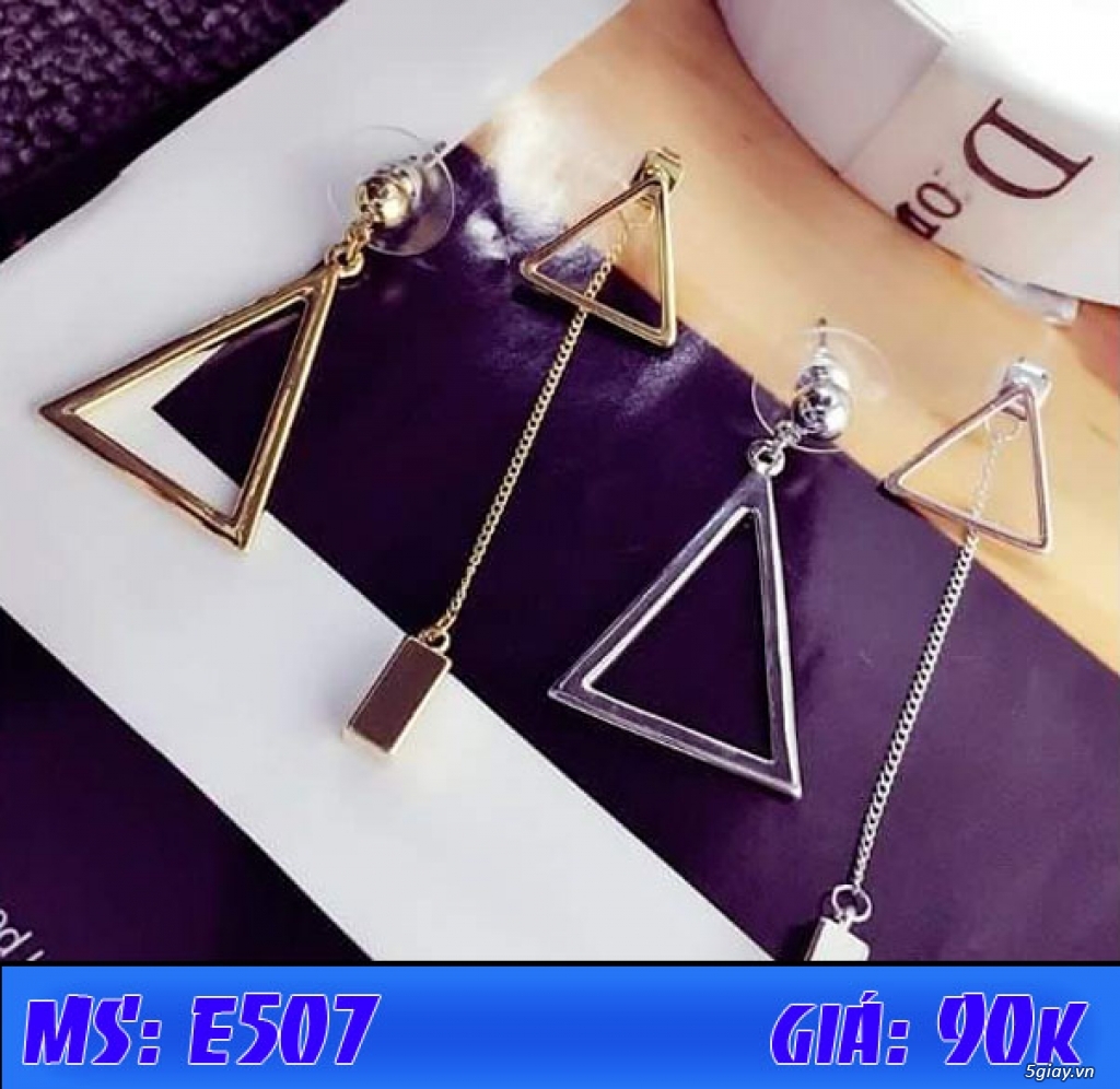Khuyên tai nữ - Phụ kiện thời trang nữ - 8