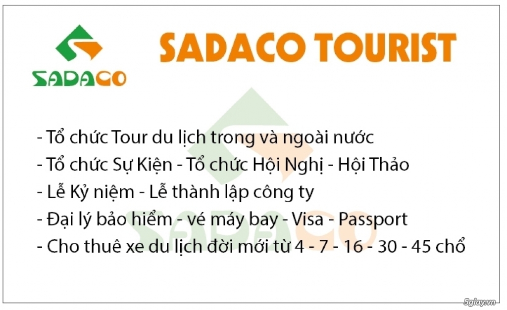 Sadaco - Cho thuê xe du lịch 7 chỗ đời mới giá rẻ. LH 0918.222.824 - 12