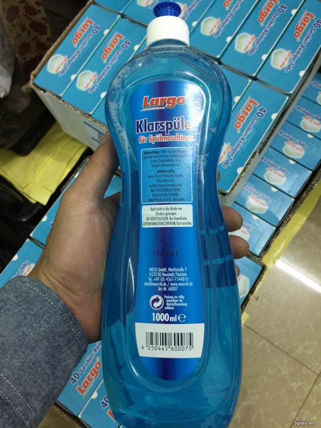 Nước làm bóng bát đĩa Largo ( Made in Germany ) - 1