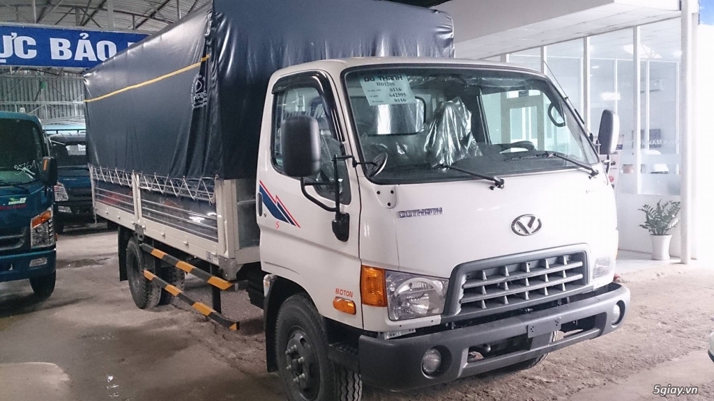 bán xe hyundai hd120s 8 tấn thùng bạt có sẵn giao ngay - 2